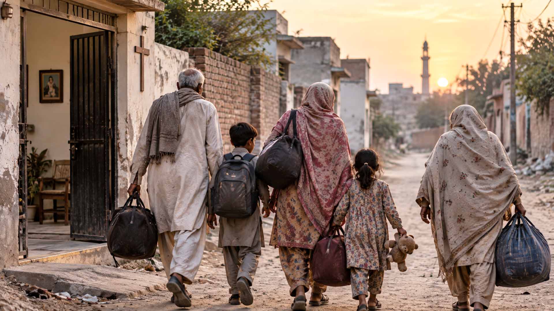 Familie nach einem Blasphemievorwurf in Pakistan zur Flucht gezwungen – Symbolbild