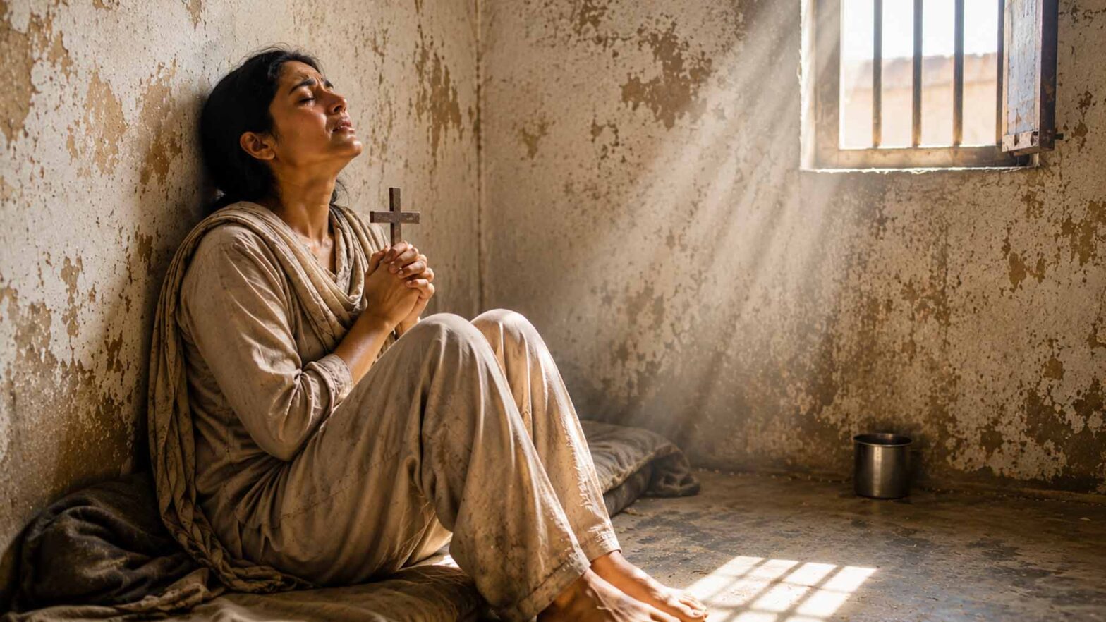 Pakistanische Christin, die mit einem Blasphemievorwurf konfrontiert ist – Symbolbild