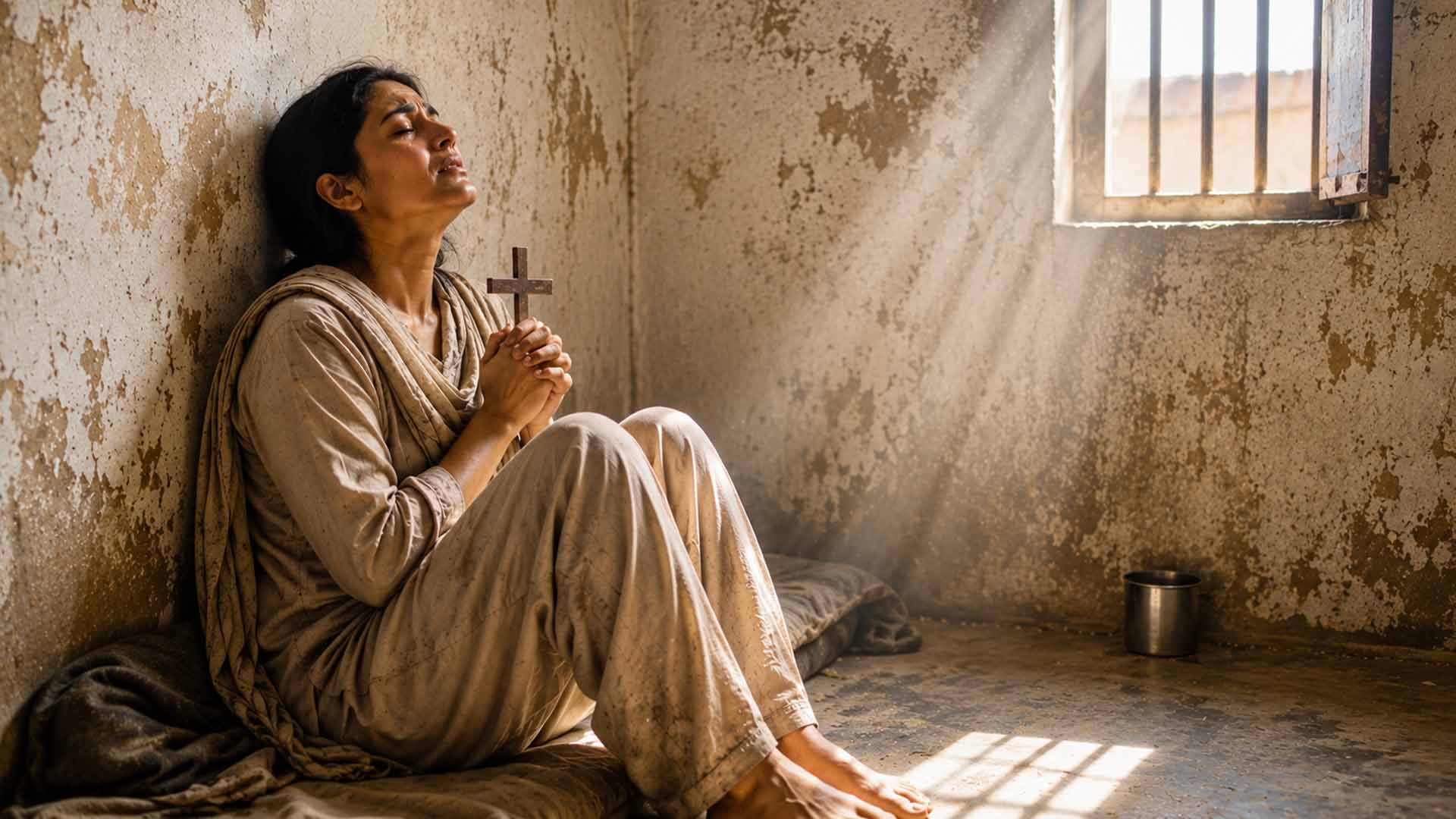 Pakistanische Christin, die mit einem Blasphemievorwurf konfrontiert ist – Symbolbild